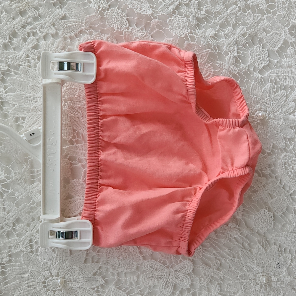 NWOT Peach bloomers 12M
